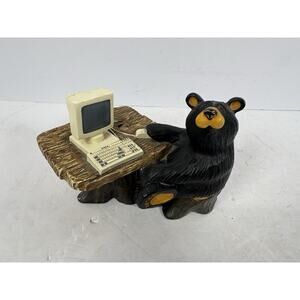 Bearfoots Black Bears Ebear "COMPUTER MISSING" Big Sky Carvers Jeff Fleming